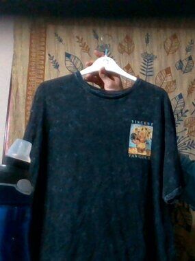 Van Gogh Cropped Tshirt Large
